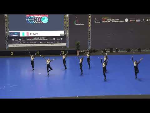 Team ITALY Final World Baton Twirling Championship Turin 2022