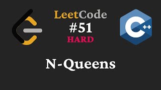 YouTube video 'N-Queens - LeetCode #51 - C++'