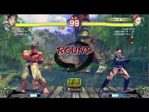 Daigo Umehara (Ryu) vs Osugi (Cammy) - AE 2012 Endless Match *720p HD*