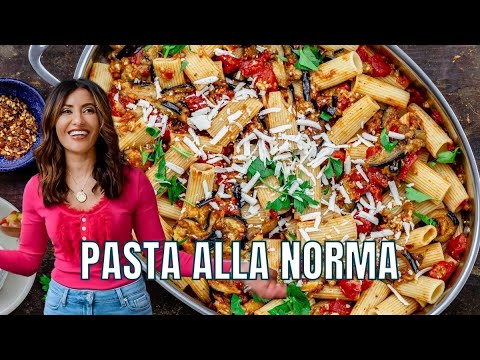 So machen Sie ganz einfach Pasta alla Norma