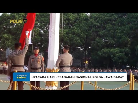 POLDA JAWA BARAT GELAR UPACARA KESADARAN NASIONAL