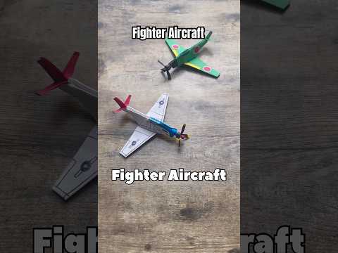 PAPER FIGHTER AIRCRAFT ORIGAMI WORLD TUTORIAL | EPIC ORIGAMI FIGHTER AIRCRAFT - USA VS JAPAN WWII