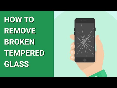 How to Remove the Broken Tempered Glass Screen Protector Safely