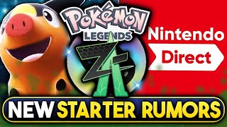 POKEMON NEWS! NEW STARTER RUMORS FOR LEGENDS Z-A! NINTENDO DIRECT 2024 UPDATES & MORE!