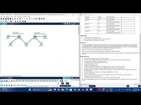 10.4.3 Packet Tracer - Basic Device Configuration