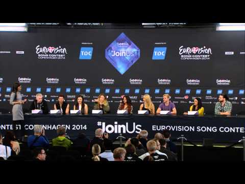 ESCKAZ in Copenhagen: Can-Linn ft. Kasey Smith (Ireland) press-conference