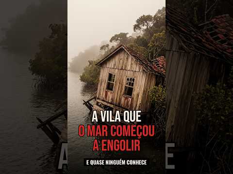 A vila que o mar começou a engolir #shorts