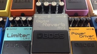 Video thumbnail for Boss Pedal Review 45: RV-2 Digital Reverb by Cameron Johnson