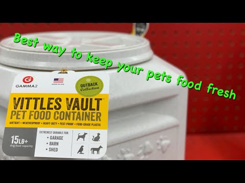How do I keep my Dog food fresh