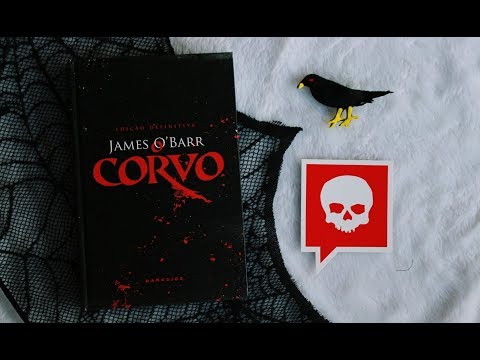 Folheando l O Corvo de James O’Barr l DarksideBooks
