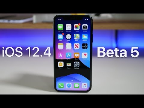 iOS 12.4 Beta 5 - What's New?