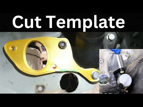 Clutch Master Cylinder Cut Template (82-92 Camaro & Firebird)