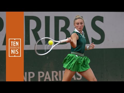 Championnats de France individuels 2022 15/16 ans : Sarah Iliev, comme une évidence | FFT