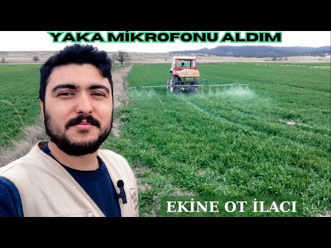 EKİNE OT İLACI YAPTIK ~ YAKA MİKROFONU ALDIM