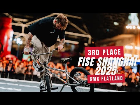 ALEX JUMELIN - 3RD PLACE - UCI BMX FLATLAND FINAL MEN SHANGHAI 2025