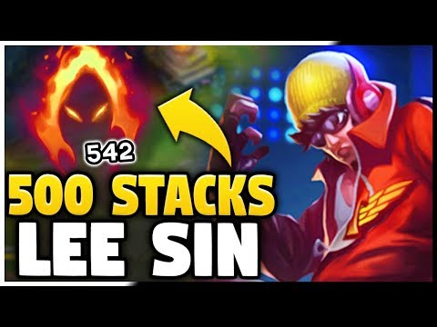 WHAT HAPPENS WHEN LEE SIN GETS 500+ DARK HARVEST STACKS... - League of Legends