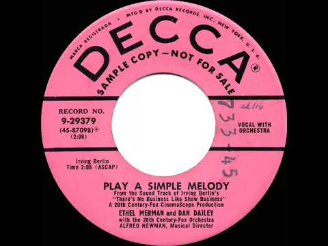 1955 Ethel Merman & Dan Dailey - Play A Simple Melody