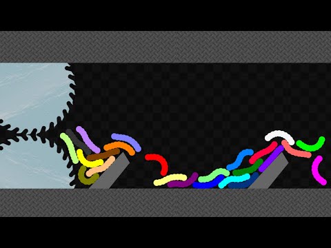 Escape From The Crusher: Survival Worm Race