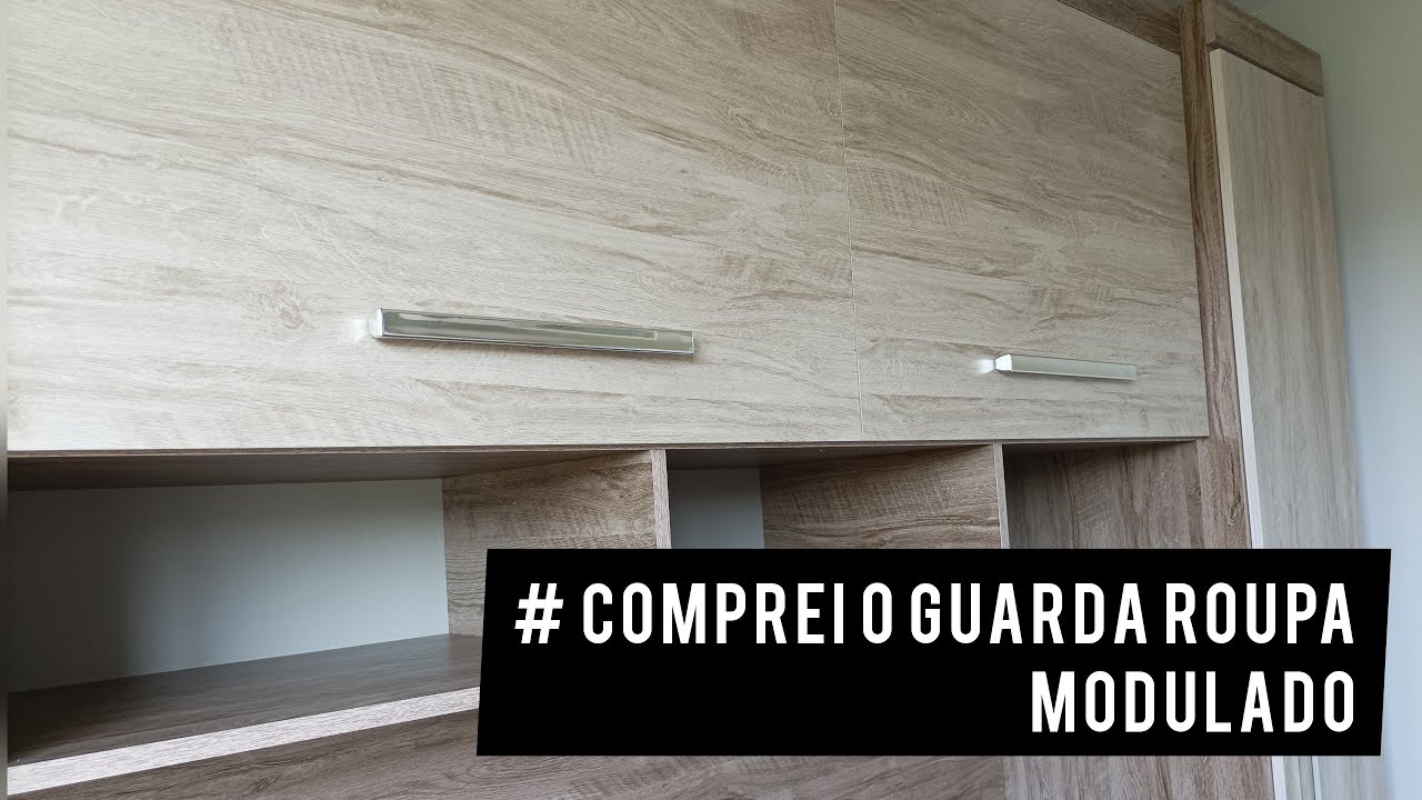 Comprei o Guarda Roupa Modulado para o meu Apto Tenda #guardaroupa #moveisplanejados #apto#decoração