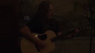 Mike McMann playing open mic night 2 at camp