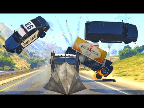 GTA 5 INSANE PHANTOM WEDGE CRASHES - IMPACT COMPILATION #23
