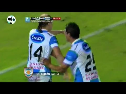 Gol Adrián Bastía - Rosario Central 0 Vs Atlético Rafaela 2 - Primera División 2014