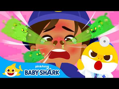 🤒Cough Virus vs Dr. Baby Shark | Baby Shark Hospital Play Song | Baby Shark Official