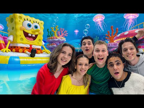 SÜNGERBOB EĞLENCE MERKEZİNDE 1 GECE GEÇİRDİK!?