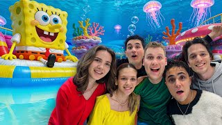 SÜNGERBOB EĞLENCE MERKEZİNDE 1 GECE GEÇİRDİK!?