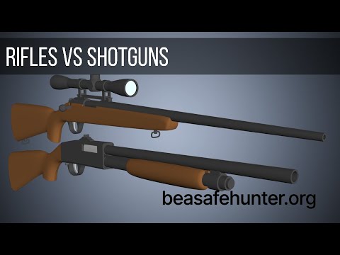 Rifles vs Shotguns