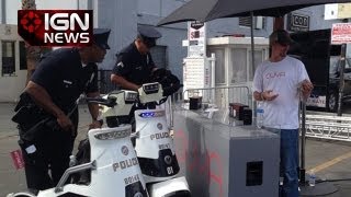 IGN News - Cops Called to Shut Down Ouya - E3 2013