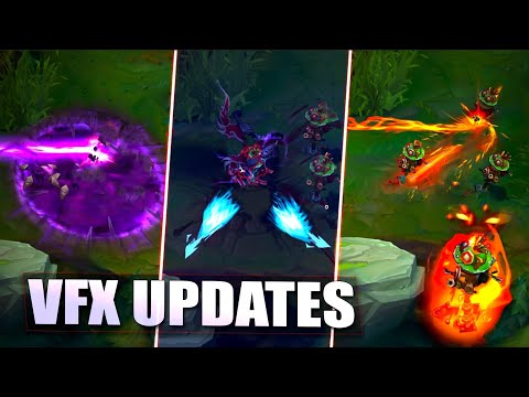 MALZAHAR, NOCTURNE, VIKTOR & IGNITE VFX Update & Comparison - League of Legends