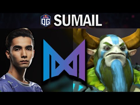 OG.SUMAIL NATURE'S PROPHET VERSUS NIGMA - DOTA 2 7.27 GAMEPLAY