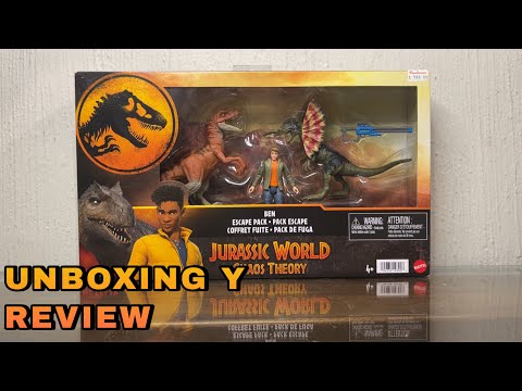 Ben Escape Pack Atrociraptor Dilophosaurus Unboxing & Review