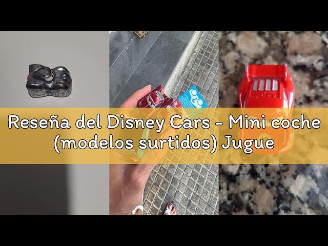 Vídeo relacionado con Mattel Disney Cars Pack de 3 mini vehículos (Modelos surtidos, selección aleatoria), coches de juguete niños +3 años, GKG01