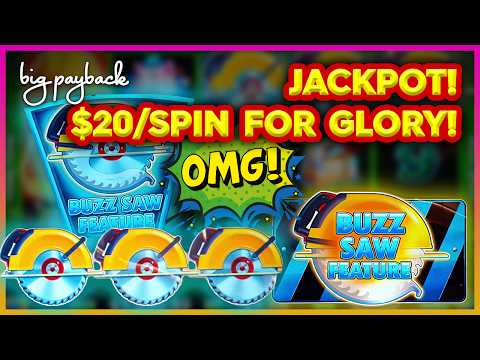 $20/Spin → SHOCKING JACKPOT!! Huff N' More Puff Slot - OMG, EPIC!!!