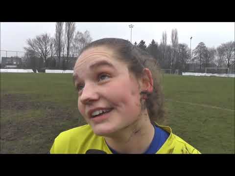 Hannah Bockstael na KSK Beveren   FC Bosdam Beveren op 02 02 2019