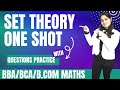 Set Theory One Shot | BBA | BCA | B.COM | Dream Maths