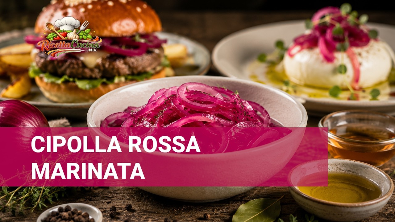Anteprima video di Cipolla Rossa Marinata Gourmet
