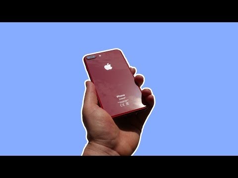 Apple iPhone 8 Plus Product RED Unboxing