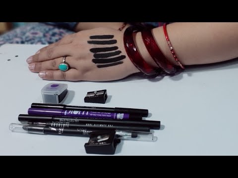 Top 5 Bridal Makeup kajal in india | intence black| waterproof| gel based| smudgeproof| longlasting| Video