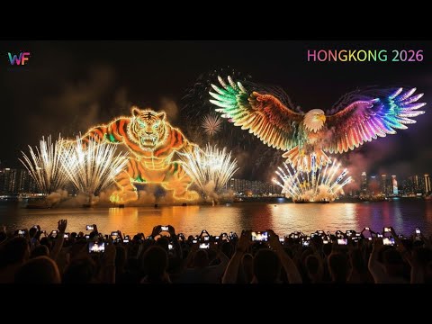 香港維港2026終極LED煙花激光匯演