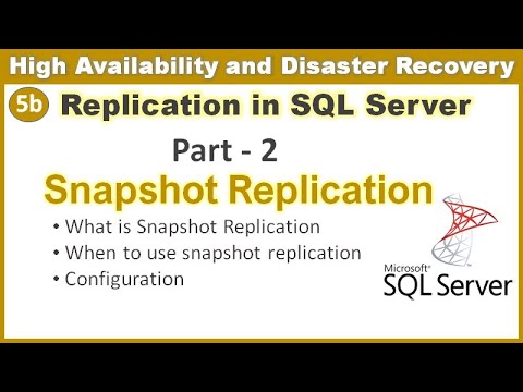 Replication in SQL server - Part 2 || Snapshot Replication in SQL server || Ms SQL