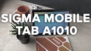 Sigma mobile Tab A1010 4/64GB Black - відео 2