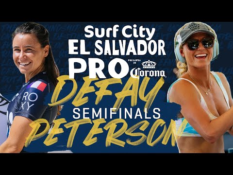 Johanne Defay vs Lakey Peterson | Surf City El Salvador Pro - Semifinals Heat Replay