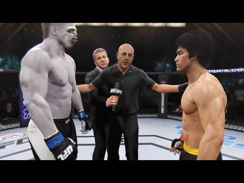 Bruce Lee vs. Piranha (EA Sports UFC 2)