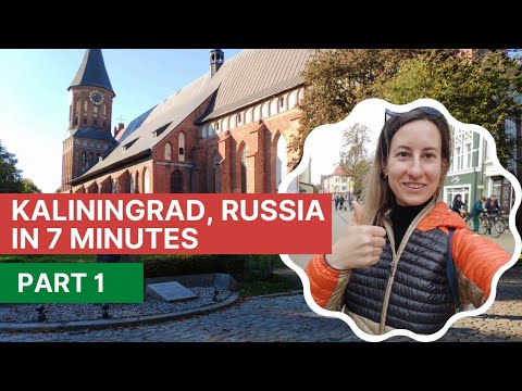 Let's travel to Russia: Kaliningrad. Places to visit in Russia. 4K