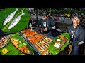 Vizag Hardworking Boy Selling Banana Leaf Wali Tawa Fish Fry Making Rs 200 Only L Andhra Food Tour