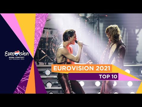 The TOP 10 of the Eurovision Song Contest 2021
