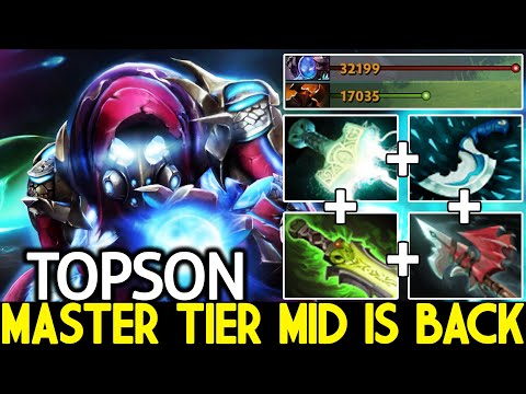 TOPSON [Arc Warden] Master Tier Mid Destroyed Pro Zeus Dota 2